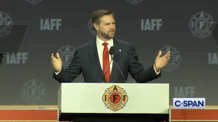 JD Vance booed at firefighters conference